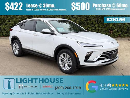 Summit White 2026 Buick Envista Preferred FWD