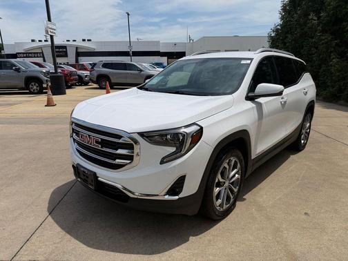 Summit White 2019 GMC Terrain SLT