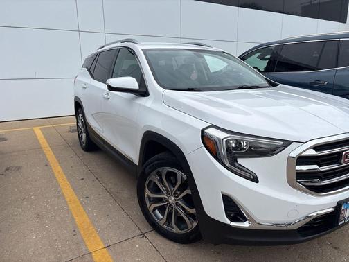 Summit White 2019 GMC Terrain SLT