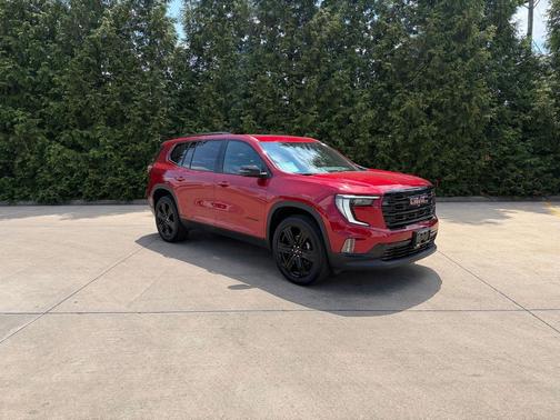 Volcanic Red Tintcoat 2026 GMC Acadia Elevation AWD