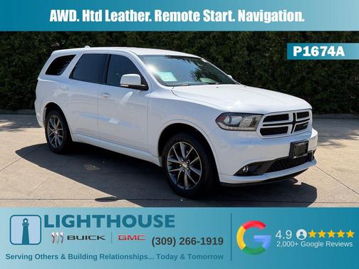 White Knuckle Clearcoat 2017 Dodge Durango GT