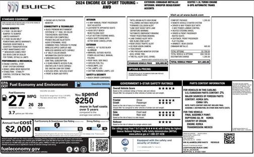 2024 Buick Encore GX Sport Touring