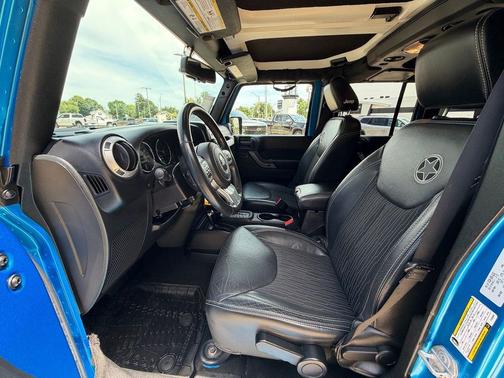 Hydro Blue Pearl Coat 2015 Jeep Wrangler Unlimited Freedom Edition