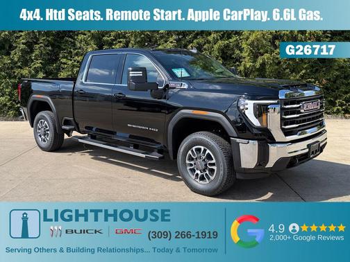 Onyx Black 2026 GMC Sierra 2500 SLE