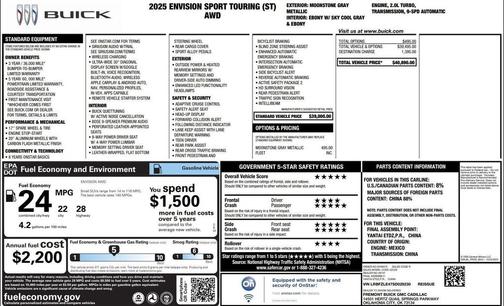 2025 Buick Envision Sport Touring AWD