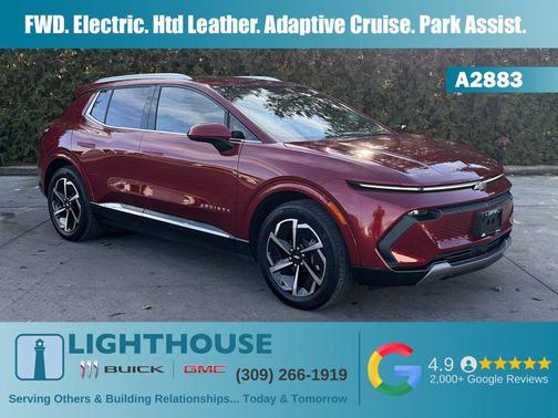 Radiant Red Tintcoat 2025 Chevrolet Equinox EV LT