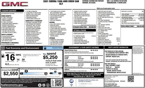 2021 GMC Sierra 1500 SLT