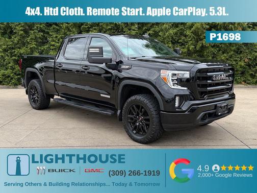 Black 2021 GMC Sierra 1500 Elevation