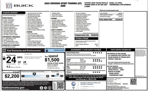 2025 Buick Envision Sport Touring AWD