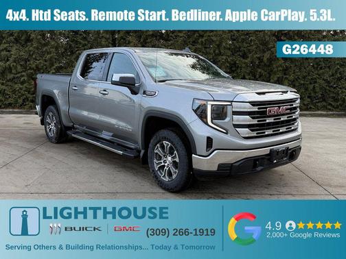 Sterling Metallic 2026 GMC Sierra 1500 SLE