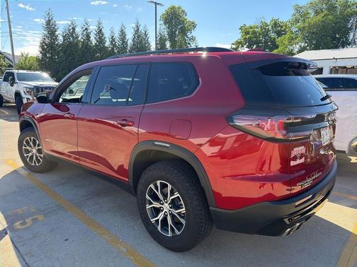 Volcanic Red Tintcoat 2025 GMC Acadia AWD AT4