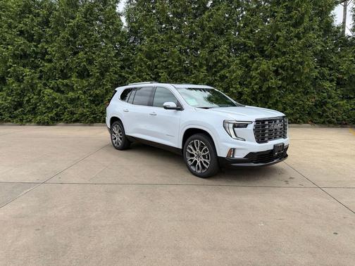 Glacier White Tricoat 2026 GMC Acadia Denali