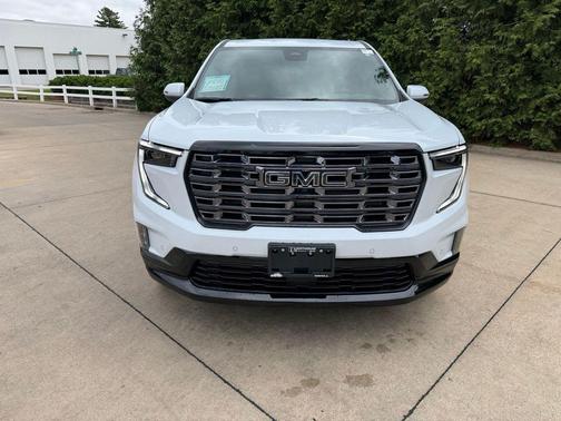 Glacier White Tricoat 2026 GMC Acadia Denali