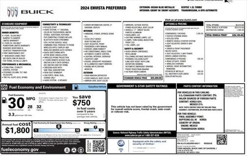 2024 Buick Envista Preferred FWD