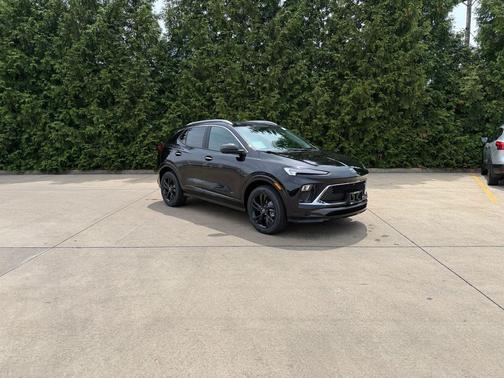 Ebony Twilight Metallic 2026 Buick Encore GX Sport Touring