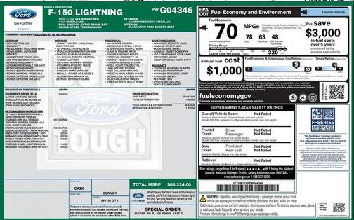 2023 Ford F-150 Lightning LARIAT