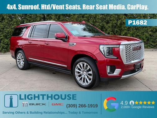 Volcanic Red Tintcoat 2024 GMC Yukon XL Denali