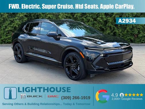 Black 2024 Chevrolet Equinox EV RS