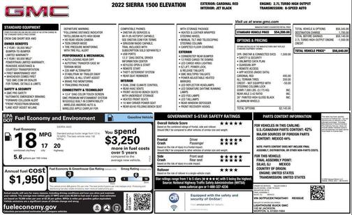 2022 GMC Sierra 1500 Elevation