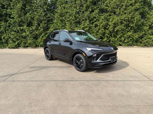 Ebony Twilight Metallic 2026 Buick Encore GX Sport Touring