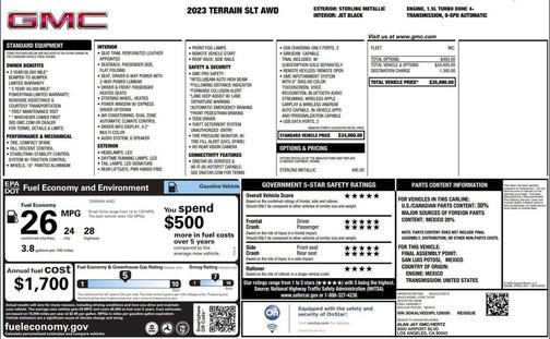 2023 GMC Terrain SLT