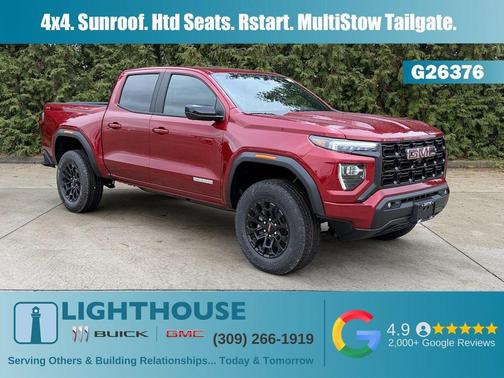 Volcanic Red Tintcoat 2026 GMC Canyon Elevation Truck