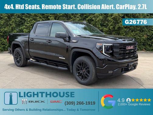 Onyx Black 2026 GMC Sierra 1500 Elevation