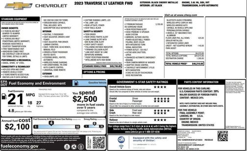 2023 Chevrolet Traverse LT Leather
