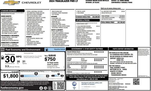 2024 Chevrolet Trailblazer LT