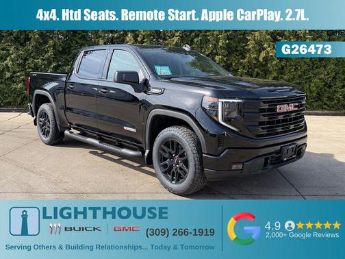 Onyx Black 2026 GMC Sierra 1500 Elevation