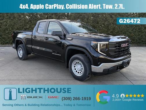 Onyx Black 2026 GMC Sierra 1500 Pro Truck