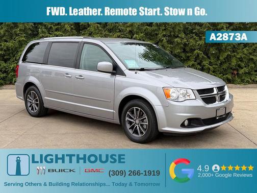 Billet Silver Metallic Clearcoat 2017 Dodge Grand Caravan SXT