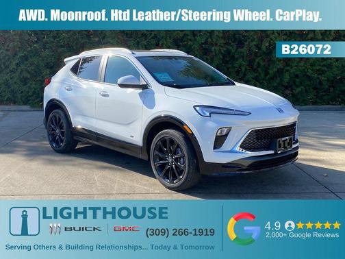Summit White 2026 Buick Encore GX Sport Touring SUV