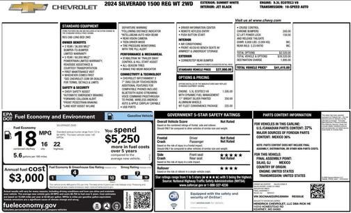 2024 Chevrolet Silverado 1500 WT