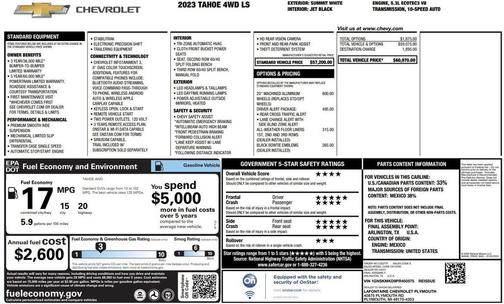 2023 Chevrolet Tahoe LS