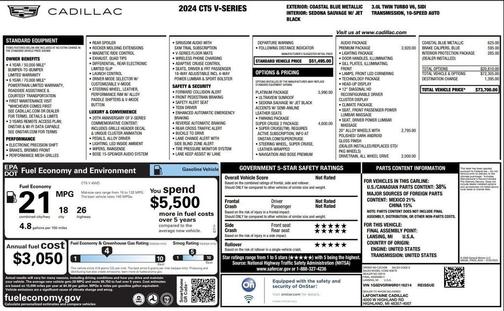 2024 Cadillac CT5-V V-Series