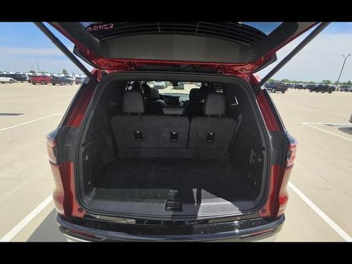Volcanic Red Tintcoat 2025 GMC Acadia Denali