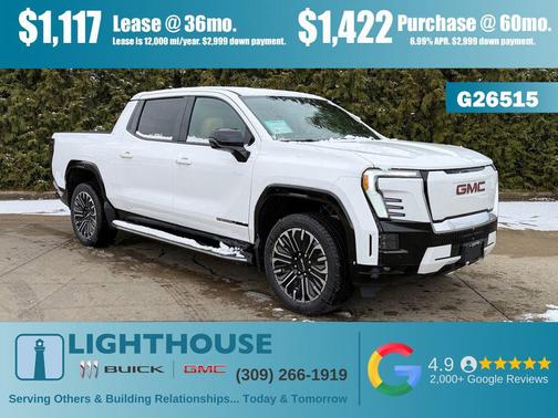 Summit White 2026 GMC Sierra 1500 Denali