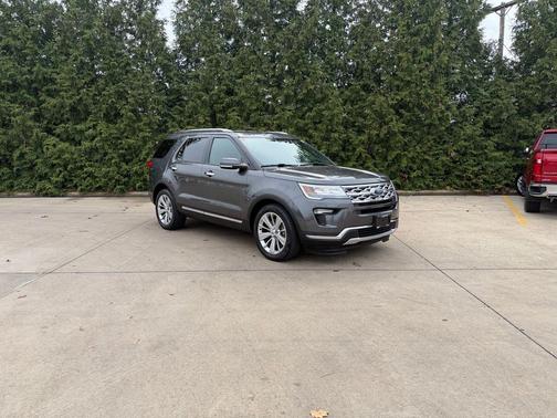 Gray 2019 Ford Explorer Limited