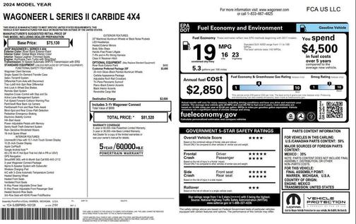 2024 Jeep Wagoneer L Series II Carbide