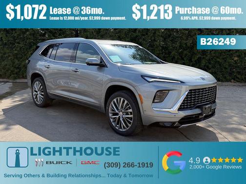 moonstone gray metallic 2026 Buick Enclave Avenir FWD