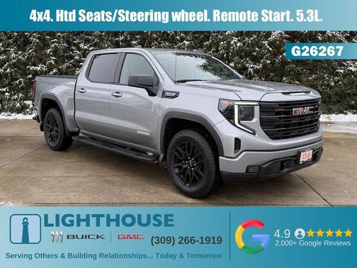 Sterling Metallic 2026 GMC Sierra 1500 Elevation Truck