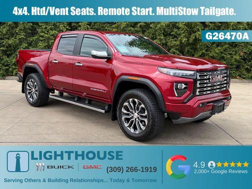Volcanic Red Tintcoat 2026 GMC Canyon Denali