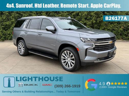 Satin Steel Metallic 2021 Chevrolet Tahoe LT