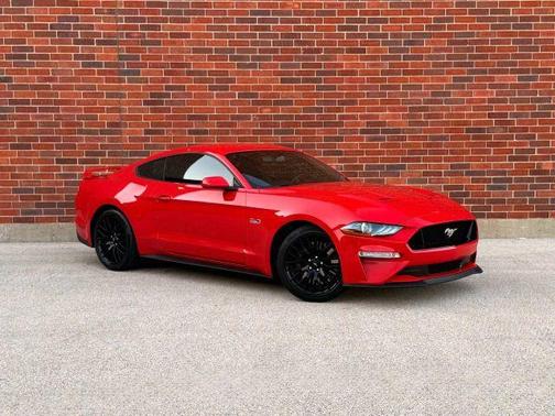 Red 2018 Ford Mustang GT