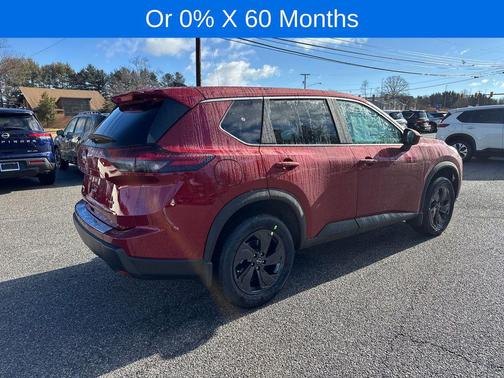 Scarlet Ember Tintcoat 2026 Nissan Rogue SV