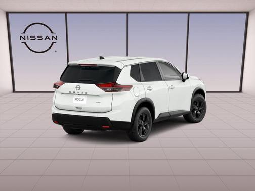 Everest White Pearl Tricoat 2026 Nissan Rogue SV