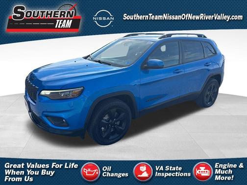 Hydro Blue Pearlcoat 2021 Jeep Cherokee Altitude