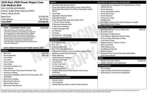 2023 RAM 2500 Power Wagon