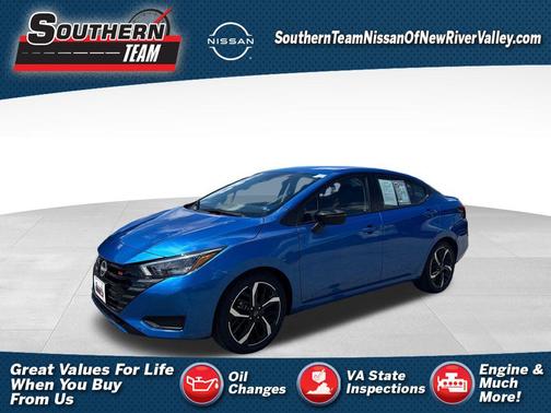 Electric Blue Metallic 2024 Nissan Versa 1.6 S